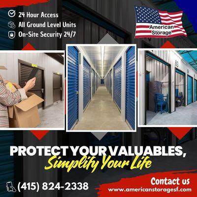 Secure Storage Units Rental