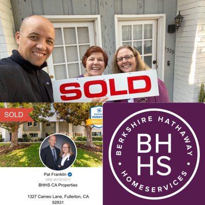 So pleased we were able to help our client make plans for her retirement by the sale of her home!