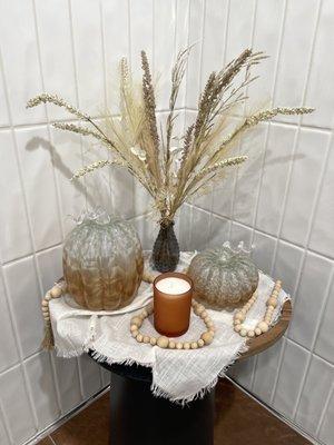 Cute fall decor!