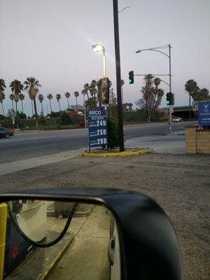 Cheapest gas in town.