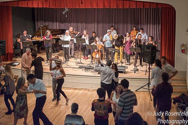 CMC Cuban Charanga Ensemble playing salsa music