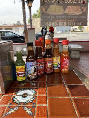 Salsas varias todas deliciosas