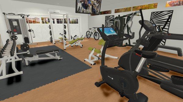 Home Garage Gym Design