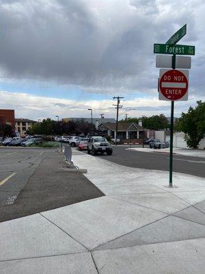 Tahoe and Forest corner