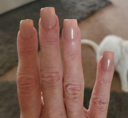 worst set of nails I have ever had in my life!  "Vee" is who did these Do your research before going here! wish I did.  Huge Mistake!