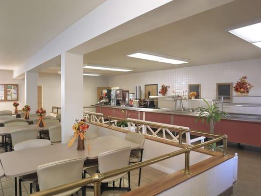 Aurora Charter Oak Hospital - dining room