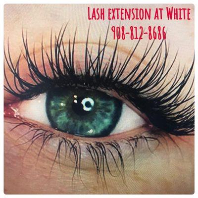 Eyelash extensions at White 
908-812-8686