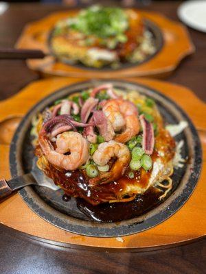 The Loaded Kaisen Okonomiyaki