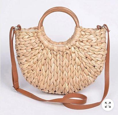 Straw Clutch Bag