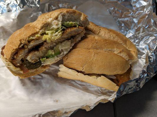 Torta de milanesa de pollo! Delicious!!