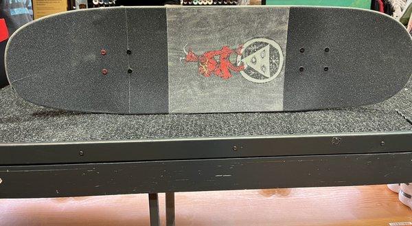 The one day old board built at another Zumiez.