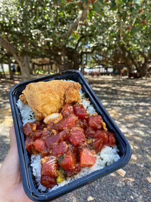 Poke lunch special