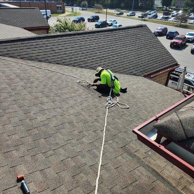 Shingle roof repair