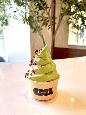 Matcha Soft Serve