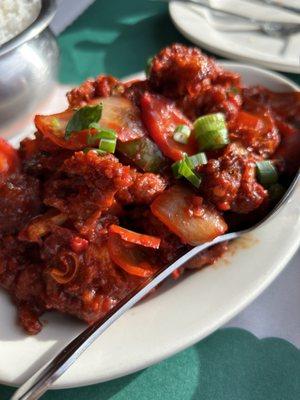 Gobi Manchurian(Cauliflowers)