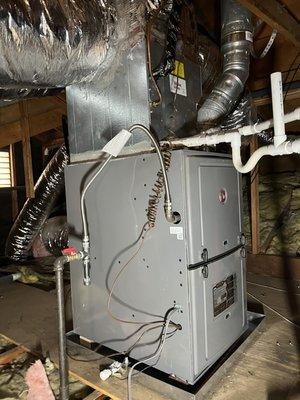 Rheem furnace (replacement of the existing)