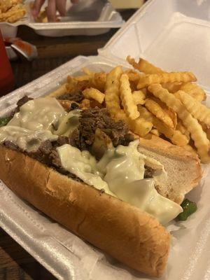 Philly cheesesteak