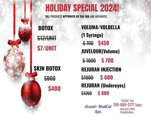 Holiday Special Promotion for 2024