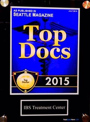 IBS Treatment Top Doctor Award