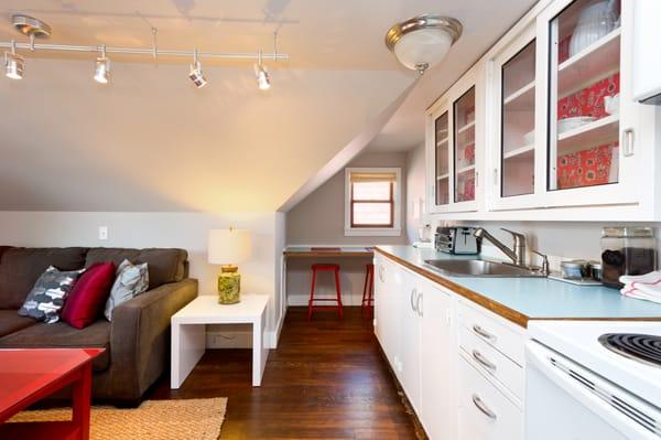 Treetop Suite / 1 BR kitchen view