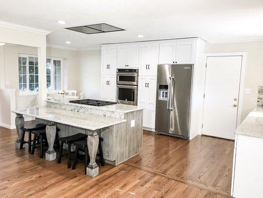 Congratulations to the family that allowed us to transform their kitchen space! We managed to complete this remodel - just in time for them