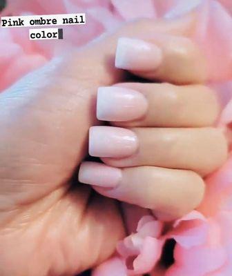 Ombre pink