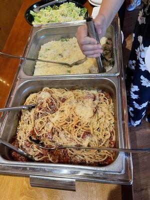 Spaghetti and Risotto