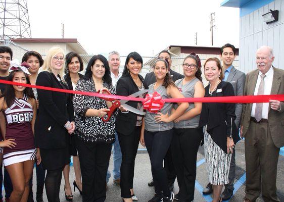 Our School Based Health Center Ribbon Cutting Ceremony.