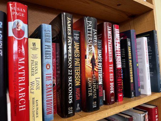 Huge selection of James Patterson