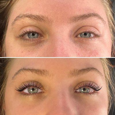 Yumi lash lift and tint