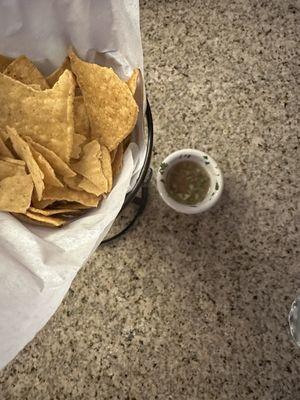 Chips & Salsa to start