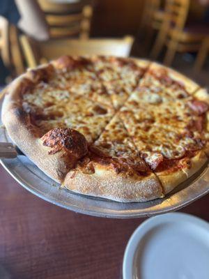 Large Pepperoni Pizza - hot, cheesy, saucy deliciousness!