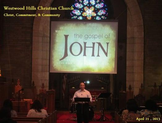 Contemporary sermon - Book of John