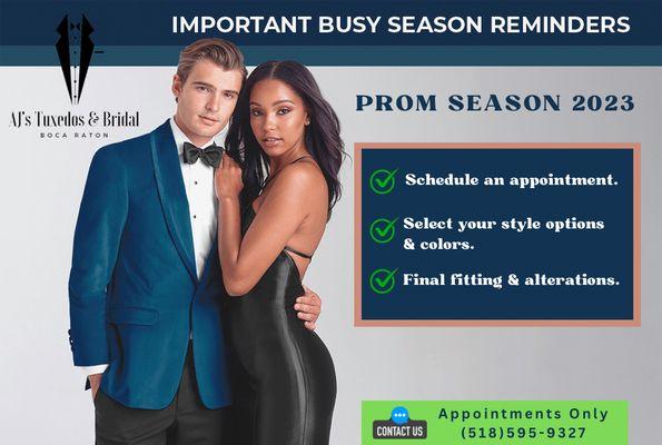 Boca Raton's #1 Destination for Prom Tuxedos and Suits.