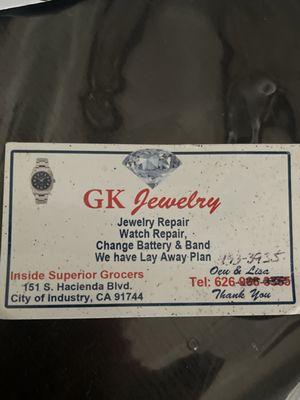 GK Jewelry