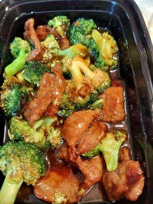 Beef with broccoli