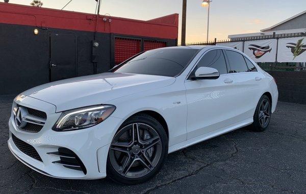 Ceramic tint Mercedes c300