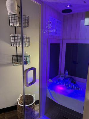 Single person infrared Sauna