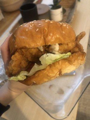 Crispy Chicken Sandwich (February 2021)