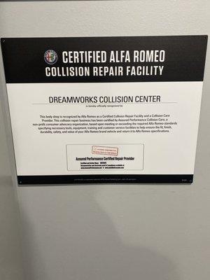 Alfa Romeo Certified