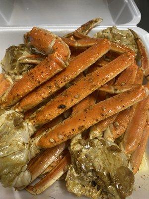 Craybays Garlic Butter Crablegs, we deliver!