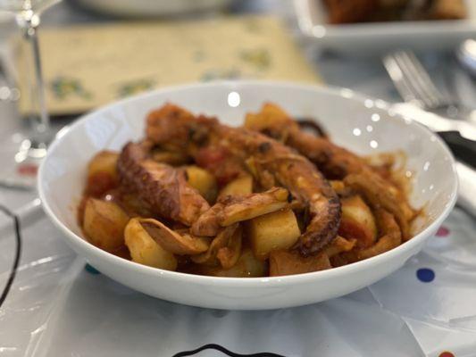 Chefs Sauteed Octopus