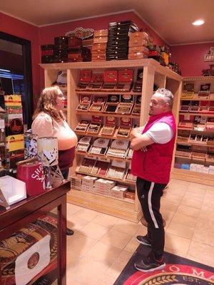 The Walk in humidor