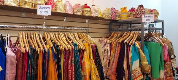 Sarees and Potlis, Bags and Jewelry