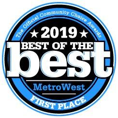 Cedar Chiropractic & Sports 2019 Best of the Best Metrowest Regional 1st Place Choice