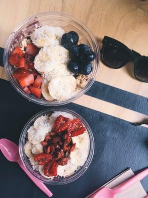 Brazilian Bowl (top) and Thrive Bowl