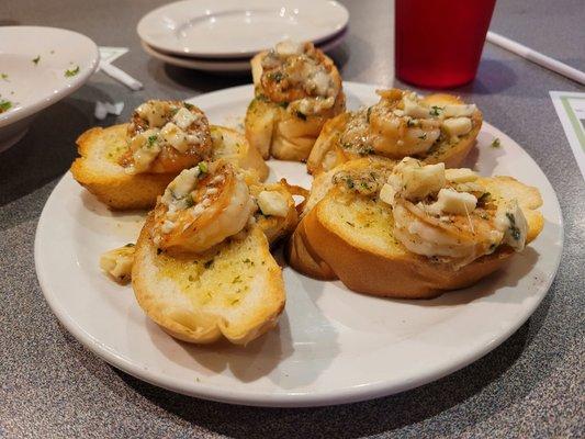 Shrimp crustini