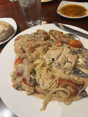 Pollo Cacciatore (substituted sauce)