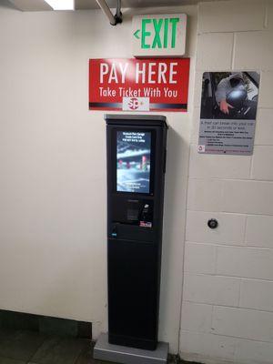 Pay station (if you did not pre-pay)