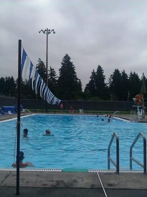 Fircrest has a lovely outdoor pool